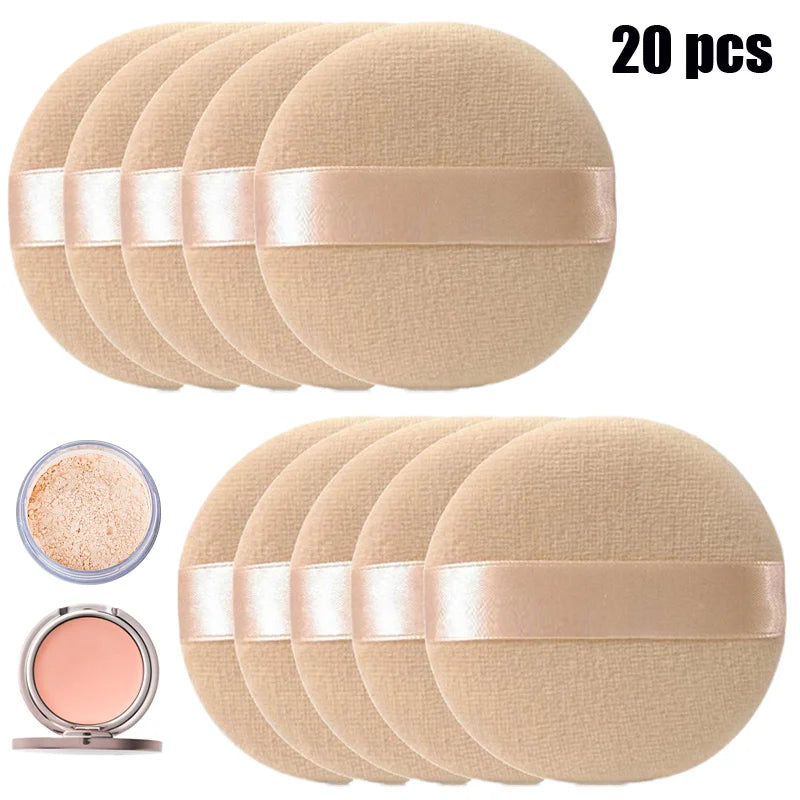 Puf fEsponja de maquiagem, acessórios cosméticos, 4 pcs/bag