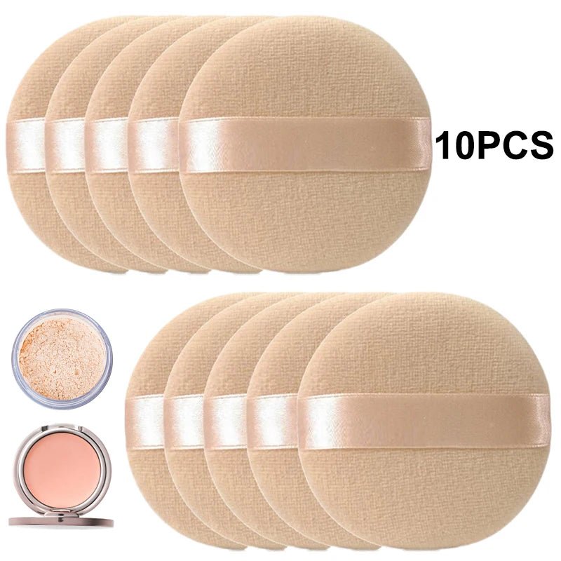 Puf fEsponja de maquiagem, acessórios cosméticos, 4 pcs/bag