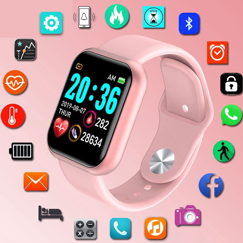 Smartwatch D20 - Relógio Inteligente y68 Esportivo Bluetooth